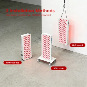 REDSKY Home Use Standing 660nm 850nm 600W Body Infrared Therapy Light US Plug 120LED Red Light Panels