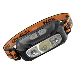OEM High Power Rechargeable Headlamp USB Fishing Headlamps Flashlight Waterproof Head Lamp Hunting Headlamp