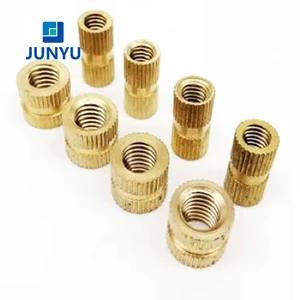 Top Selling Customizable Closed End Straight Knurl Nut for Injection Molding Part