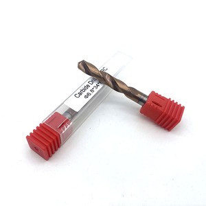 OBT High Quality Solid Tungsten Carbide Metric Chamfered Drill Bit 2 Flutes High Precision 90 Degree Point Angle High for