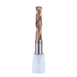 High Wear Resistance Solid Carbide Internal Cooling Drill Bits 3D/5D Altin Twist Drilling Tools for CNC Processing ODM/OEM