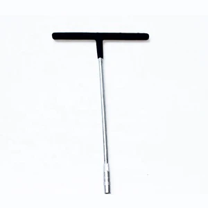 Wrench T-Style Adjustable Wrench Extend Spark Plug Wrench With Spring