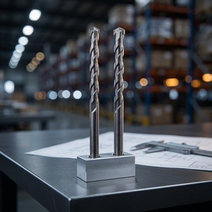 Factory Quality Metric Drill Bit Milling 6mm YG8C Tips U Flute Shank Masonry Drill Concrete Brick Construction Working OEM