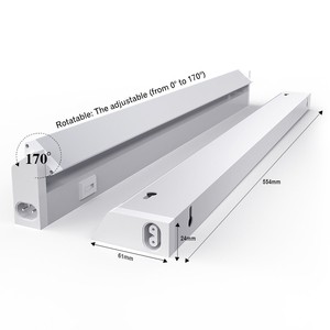 Modern Office LED Linear Lighting 4W 8W 12W 16W 20W Dimmable Lamp Batten LED Light