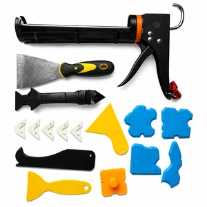 Wholesale Professional 9 Inches 310ml DIY Industrial Glue Gun Cordless Alloy Caulking Iron With Ratchet Customizable OEM Support