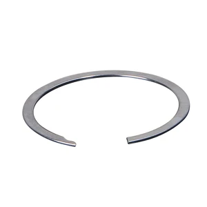 C Type Opening Retaining Ring Stainless Steel Spiral Ring for Industry Carbon Steel Material