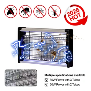 Commercial Dual Tube Fly Zapper for Food Industry 8W 12W LED Mosquito Killer Wholesale CE RoHS Certified Stable Supply