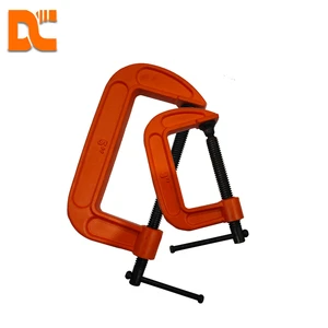 Heavy-Duty Quick Clamp 0-150mm Adjustable Range Metal G-Clamp for Woodworking Pipe Clamps