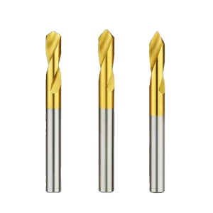 High Cobalt-Plated Titanium HSS Centering Drill 90 Degree Chamfered Cutter Machining Center Fixed-Point Drill Drill Bit