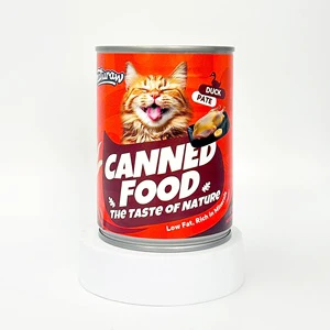 Naturaw 375g Canned Food Duck Pate Wholesale Wet Can Organic Food Snacks Cat Treats Low Moq All Breeds Treats