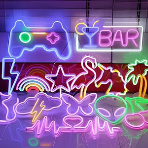 Dropshipping NO MOQ Custom Neon Sign Fast Delivery Factory Personalized Wedding Party Decor Aesthetic Room Wall Neon Lights
