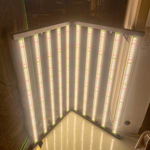 High-Impact Factory Custom Hydroponic LED Grow Lights Best Price Foldable Commercial LED for Plant Bloom IP65 Rating