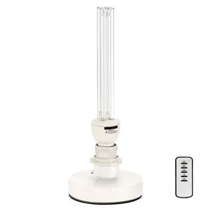 25W Portable UV Light Sterilizer with Remote Control Ultraviolet Lamp and Ozone Purifier UVO 30/60/1 Light Bulb Base