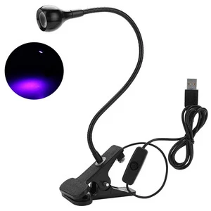 Portable 3W Upgraded Big Chip 395nm Ultra Violet 5V USB Imput Ultraviolet Curing LED Black Light UV Nail Lamp