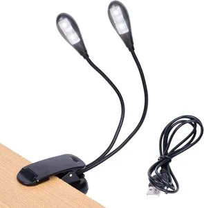 Music Stand Light Clip on LED Book Lights Reading Light Lamp in Bed High Brightness Ideal for Musician Piano Player Kids Travel