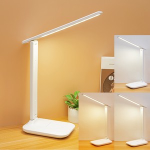 Folding Table Lamp USB Touch Dimmable Night Light Student Dormitory Reading Eye Protection Bedroom LED USB Charge Desk Lamp