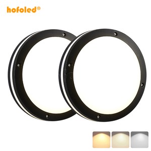 Australian Standard SAA Stair Light Black Trim 18w Led Ceiling Light Balcony Garden E27 Bulkhead Wall Light For Outdoor Indoor