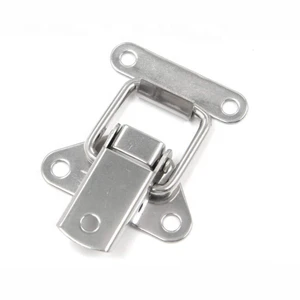 Mini Stainless Steel Locking Wire Link Toggle Draw Latch Tool MIT Circuit Cabinet Box Lock Door Latch Types for Gate