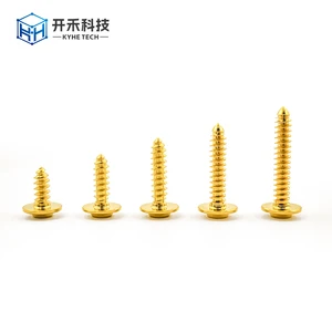 Titanium Alloy Self-Tapping Screws M4 M5 M6 High Strength Corrosion Resistant Assortment