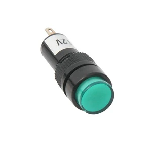 AC/DC 24V Red/Yellow/Green Plastic Neon LED 16mm Pilot Signal Indicator Lamp