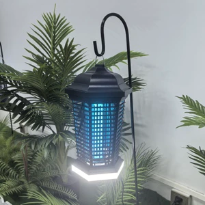 Bug Zapper Outdoor Fly Zapper Indoor Mosquito Zapper with LED Light - 4200V Flying Insect Killer Mosquito Repellent Outdoor