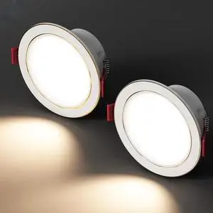 Round PanelLed Downlight 7W 9W 10W18W Recessed Adjustable Down Light Dimmable Led Downlights for Hotel