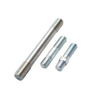 Wholesale M8 DIN 939 Double Headed for Automobile Intake Manifold to Cylinder Head Short Thread Steel Studs