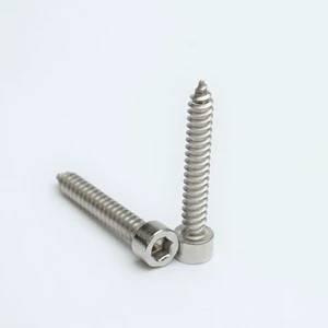 Allen Metric System Self-Tapping Screws Stainless Steel 304 Cheese Head Plain Surface Treatment ST2-ST6