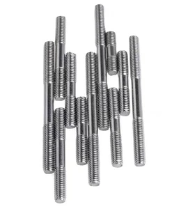 Double Ended Half Threaded Rod Double End Head Studs Bolt Carbon and Stainless Steel for Bolts