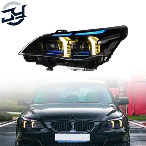 JY LED Retrofit Headlight Modification Kit for 5 Series E60 05-10 DRL Headlights Snake-Eye Style Spotlight Overseas Warehouses
