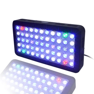 New 165W Dimmable Full Spectrum Aquarium LED Light Fish Tank LED Reef Decoration Light for Saltwater Freshwater Fish Coral