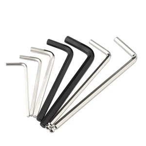 Full Size High Quality Black Steel Stainless Steel Hex Wrench for Hex Socket Screws