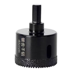 Glass Hole Saw Round Glass Shingle Drilling Brazed Diamond Hole Cutter Bit 8mm M14 High Speed Steel