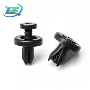 Factory Direct Universal 7mm Push In Plastic Retainer Clips Auto Front Rear Bumper Fastening Clip Supply Replacement Accessories
