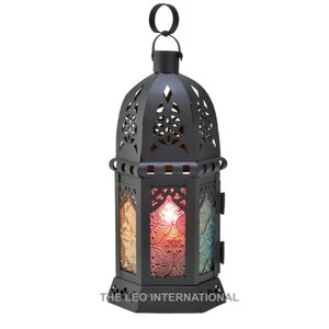 Customized Modern Designed Candle Lantern Home Hotel Decorative Christmas Metal Lantern for Festival Session