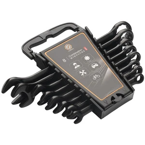 Wholesale Double-Ended Wrench Set Car Wrench Collection with Plastic Clip and Board Tools OEM Customizable