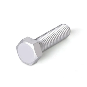 M6 M8 M10 M12 M16 Aluminum 6061 7075 Anodized Hex Bolt DIN933 DIN931