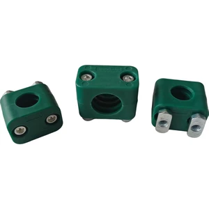 Light Duty Metric Carbon Steel Single Pipe Clamps With Rail Nut