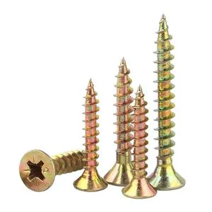 Steel Self-Tapping Screws with Zinc Finish Metric Measurement System for Wood Smoking Projects
