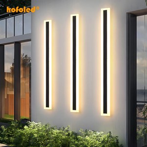 Hofoled 110V 220V Acrylic Outdoor Wall Sconce Light Indoor Bedroom Garden Lights Solar Wall Light/LED Wall Light/Wall Light LED