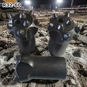High Precision Forged Tungsten Carbide Design Threaded Drill Bit for Ore Mining Rock Drilling Equipment Tools