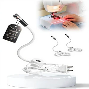 Magnetic Positioning Quilting Light for Sewing Machine Miter Saw Red Laser Line Heat Press Marking Accurate Alignment Model 001