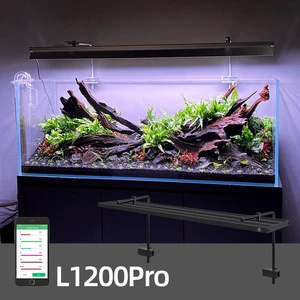 WEEK AQUA APP Control Aquarium Lamp 120cm 4 ft Aluminum Heat Sink Aquarium Led Rgb Light for Full Spectrum Plant Lighting