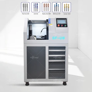 Intelligent CNC Drill Bit End Mill Chamfer Mill Sharpener Industrial Grinding Machine with CE Factory Price