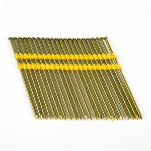 21 Degree 16d 2 in 50mm Galvanized Clipped Head Ring Shank Collated Nails Paslode Gun Paper Plastic Collated Strip Framing Nails