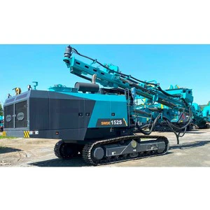SWDE152S Gasoline-Powered Down-the-Hole Drilling Rig 152mm Diameter 36M Depth for Quarry Cement Mine Open-Pit Coal Mining
