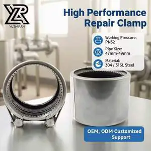 High Performance Pipe Repair Clamp Featuring Space Saving Design and Robust High Pressure Protection