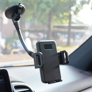 Cell Phone Holder for Car Windshield Phone Mount Long Arm Car Phone Holder Mount Strong Suction Cup Compatible All Smartphones