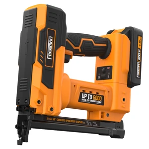 Freeman 20V Battery 21Ga Cordless 8016 Stapler Electric Wireless Industrial 80 Series Staple Gun For Upholstery
