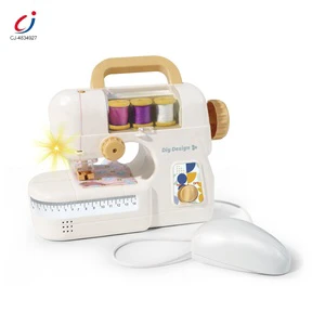 Chengji Small Electric Sewing Machine Pretend Play Simulation Household Appliance Sewing Machine Toy For Children